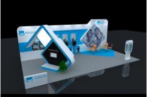 电子展台模型图片