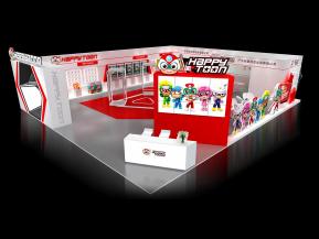 快乐超人展览模型