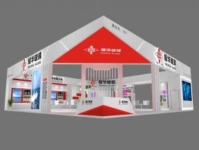 耀华玻璃展览模型