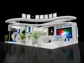 鲁商福瑞达美业展览模型