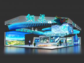 铜梁展团展览模型