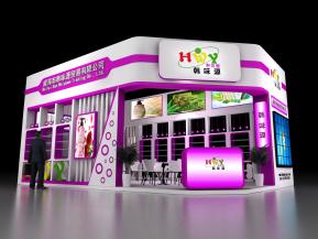 韩味园展览模型