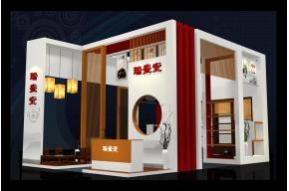 瑞壹堂展览模型效果图