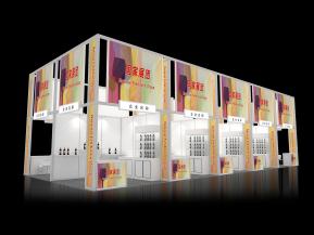 国家展团展览模型