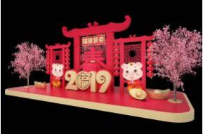 新年春节美陈点位