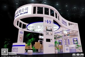 华盛塑业展览模型