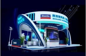 陕鼓集团展览模型图片