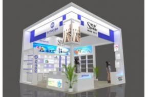 蓝禾礼品展台模型图片