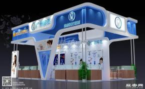 广州亮杰展台模型图片