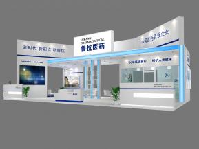 鲁抗医药展览模型