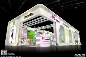 泡泡噜服饰展台设计