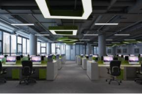 工业风办公室模型效果图