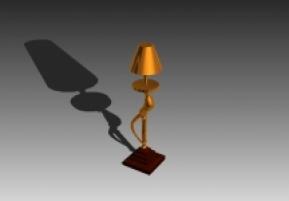 台灯3D模型