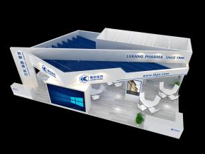 鲁抗医药展览模型