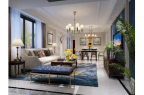 美式客餐厅3D模型图片