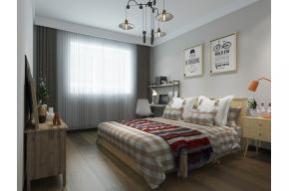 现代卧室3D模型图片