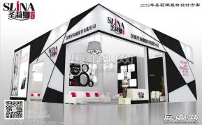 圣莉娜展览模型