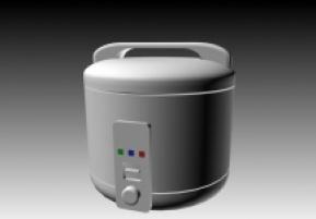 电饭煲3D模型