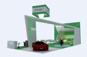 TITAN展览模型