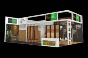 moso地板展台模型