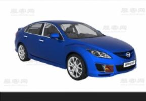 马自达汽车3D模型