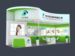 禾亿制药展台模型