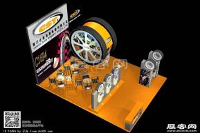 正新海燕轮胎展览模型图片
