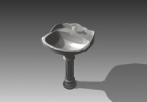 洗手盆3D模型