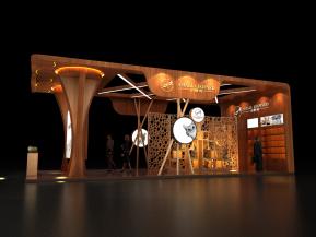 小野豹展览模型