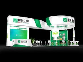 绿叶生物展览模型