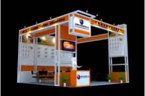 康尔美型材展台