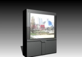 电视3D模型