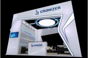 CRAWZER音响展台模型图片