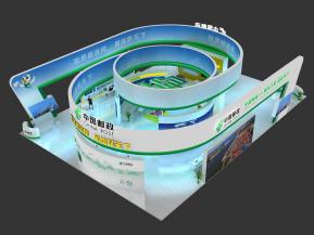 中国邮政展览模型