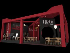 三寸钉展览模型