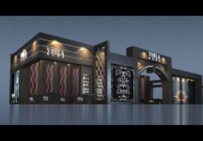 奥拉墙纸展览模型