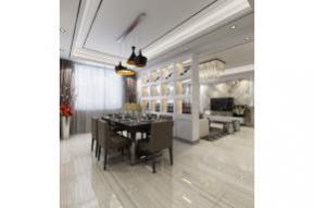 现代客餐厅3D模型图片