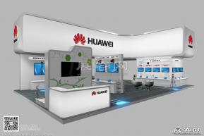 华为展览模型图片