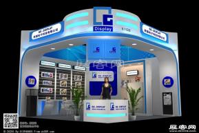 乔国电子展览模型