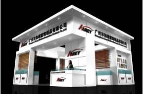 伽瑞窗饰展览模型图片