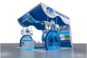 蜈支洲岛展览模型