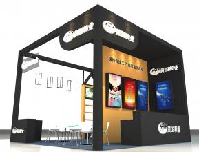 黄国粮业展览模型