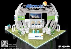 爱康太阳能展览模型