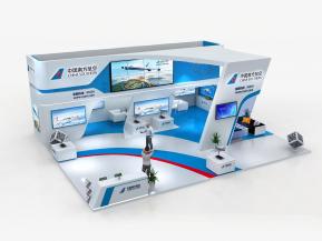 南方航空展览模型