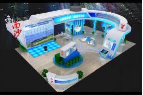 南沙展览模型图片