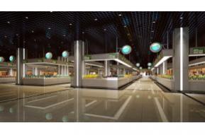 农贸市场模型图片