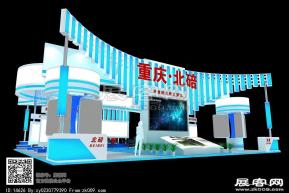 渝洽会北碚展览模型图片