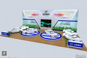 现代汽车展览模型图片