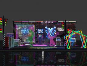 清扬洗发水美陈