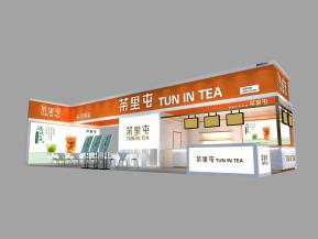 茶里屯展览模型